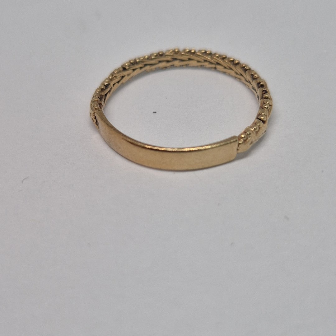ANILLITO ORO 10 K 1,20 GRMS (SEMINUEVO)