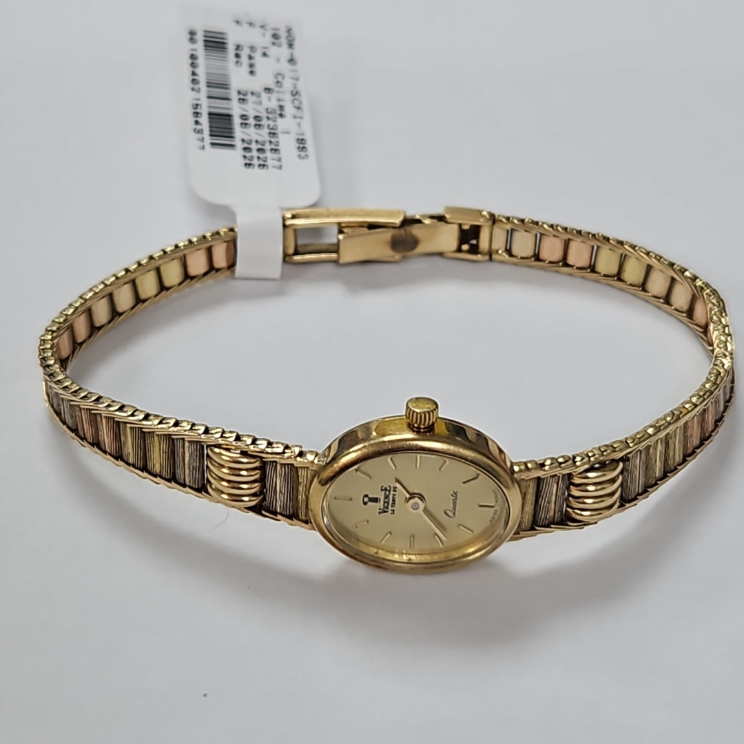 RELOJ CAJA Y PULSO ORO ORO 14 K 19,80 GRMS (SEMINUEVO)