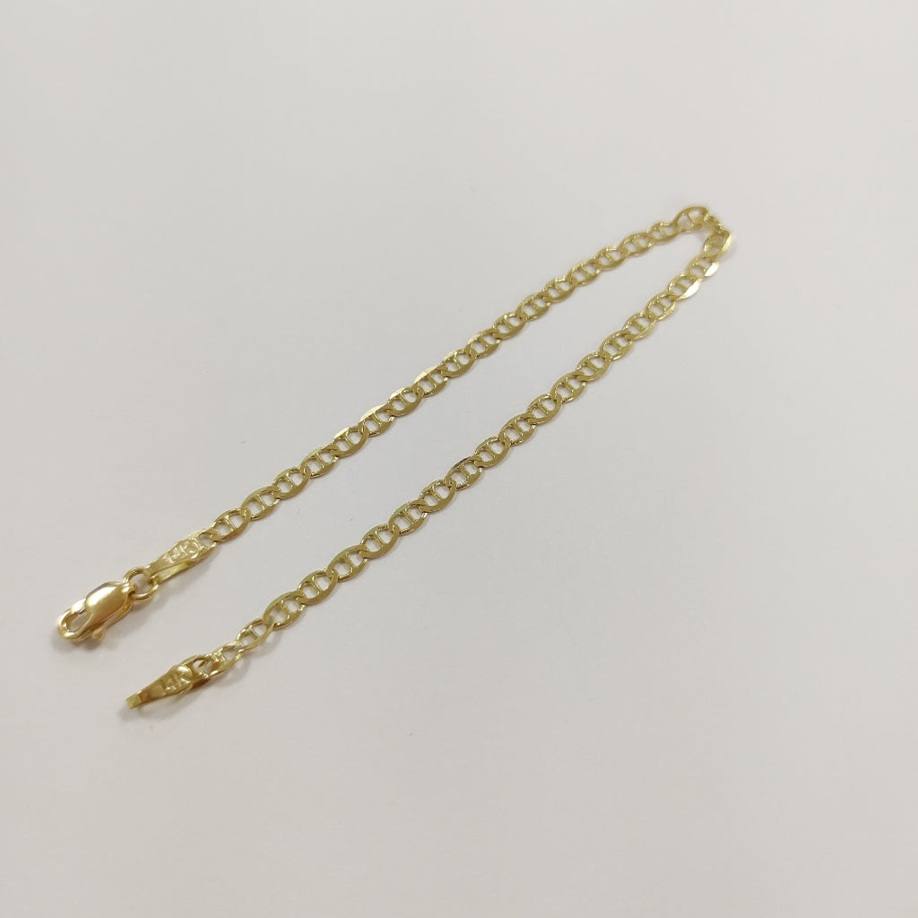 PULSERA GUCHI 14K 18 CM 2 GR (NUEVO)