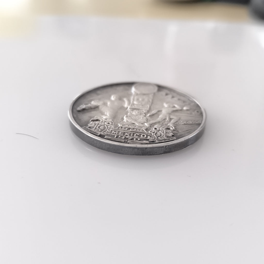 MEDALLA CONMEMORATIVA PLATA 53,70 GRMS (SEMINUEVO)