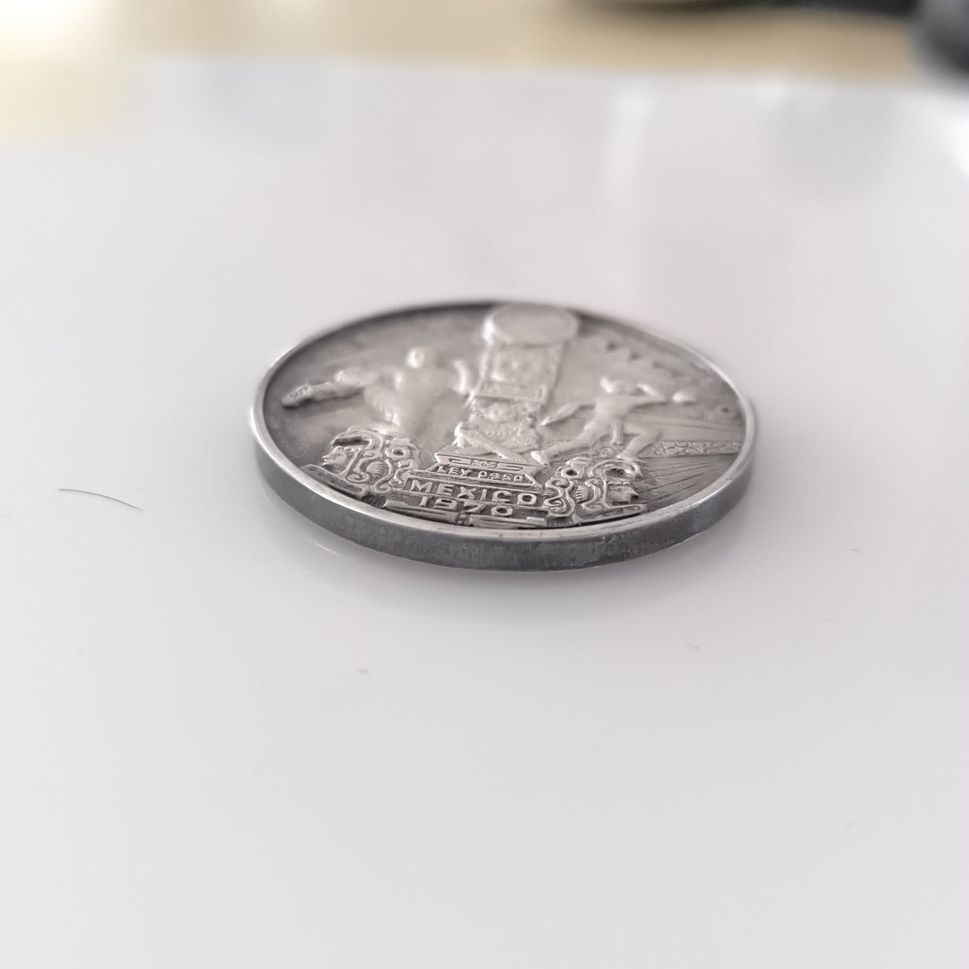 MEDALLA CONMEMORATIVA PLATA 53,70 GRMS (SEMINUEVO)