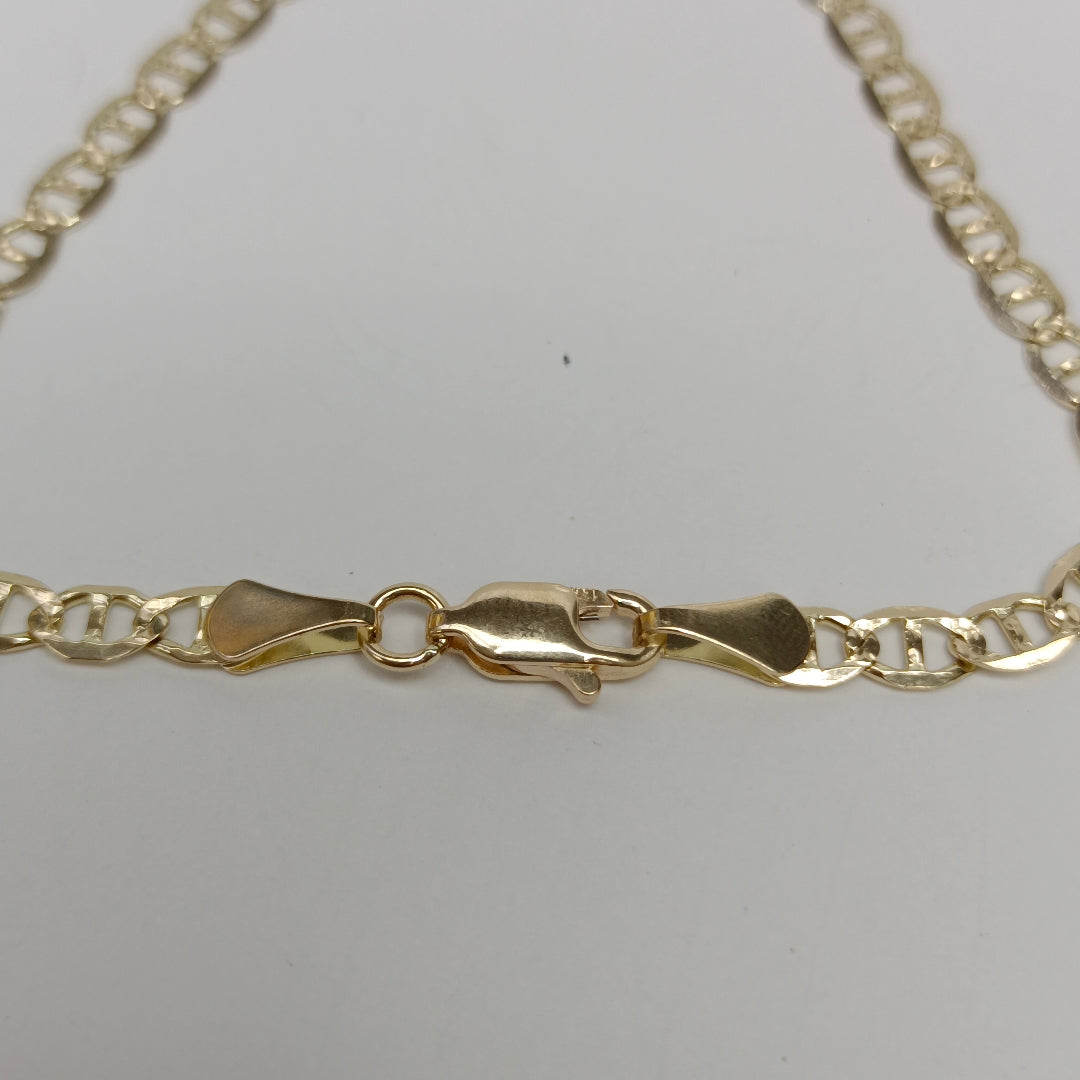 PULSERA GUCHI 14K 18 CM 3.3 GR (NUEVO)