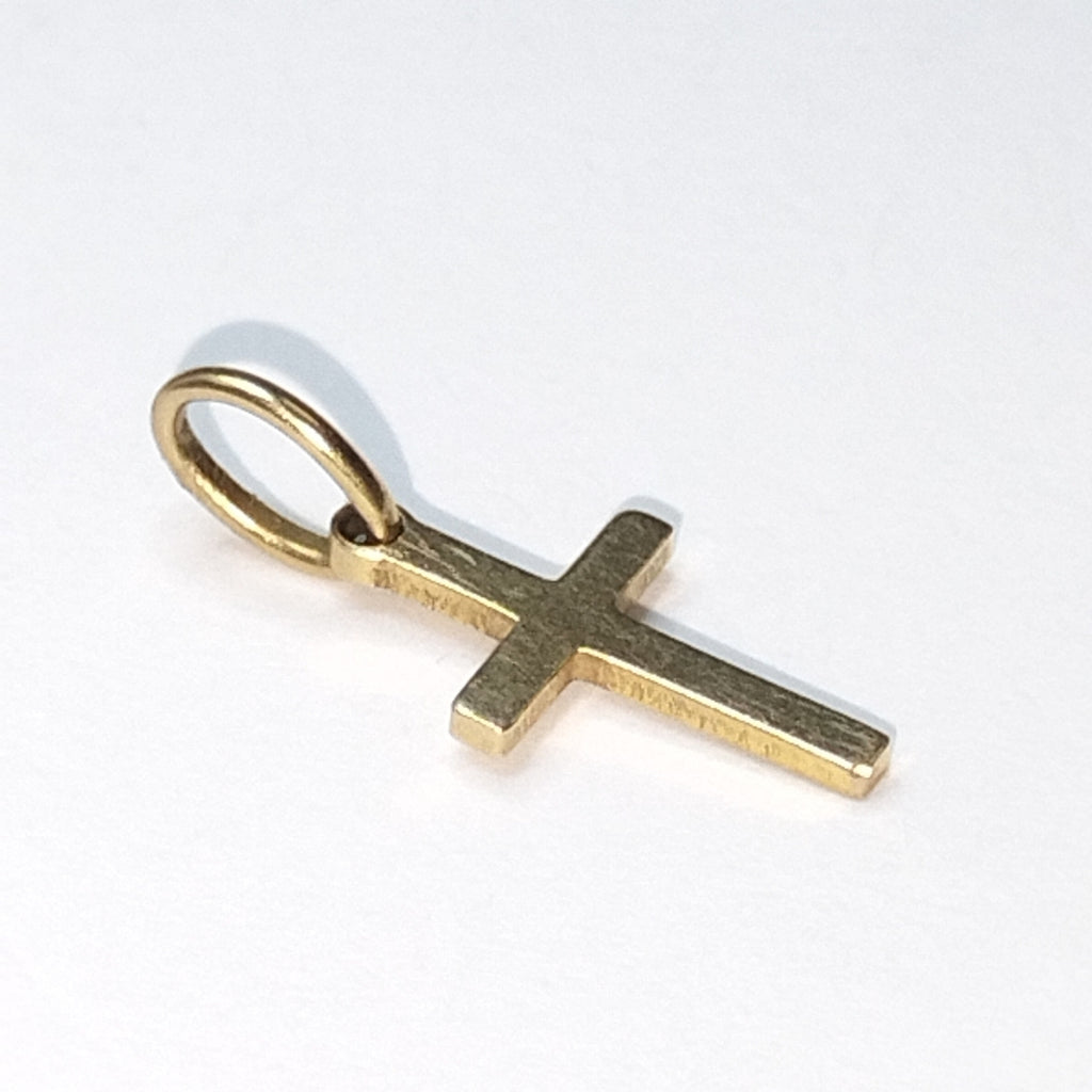 CRUZ, DIJE ORO 14 K 0.5 GRMS (SEMINUEVO)