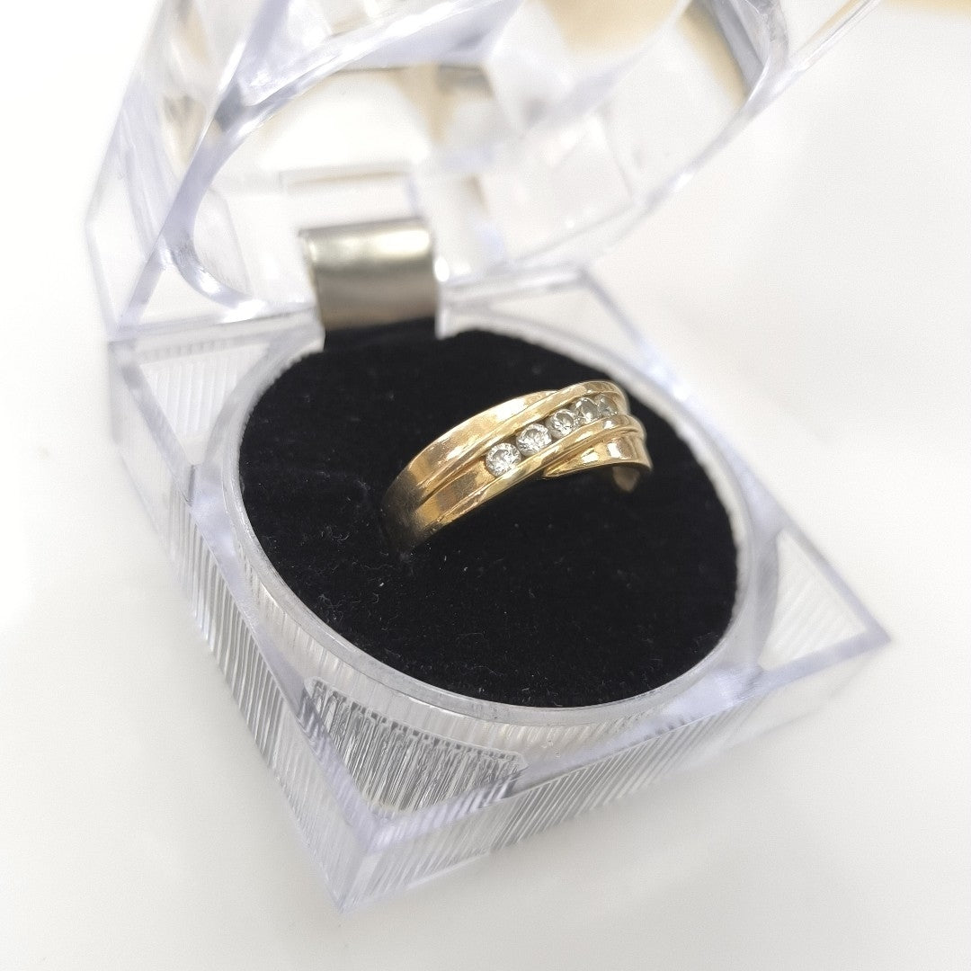 ANILLO ORO 10 K 4,40 GRMS (SEMINUEVO)