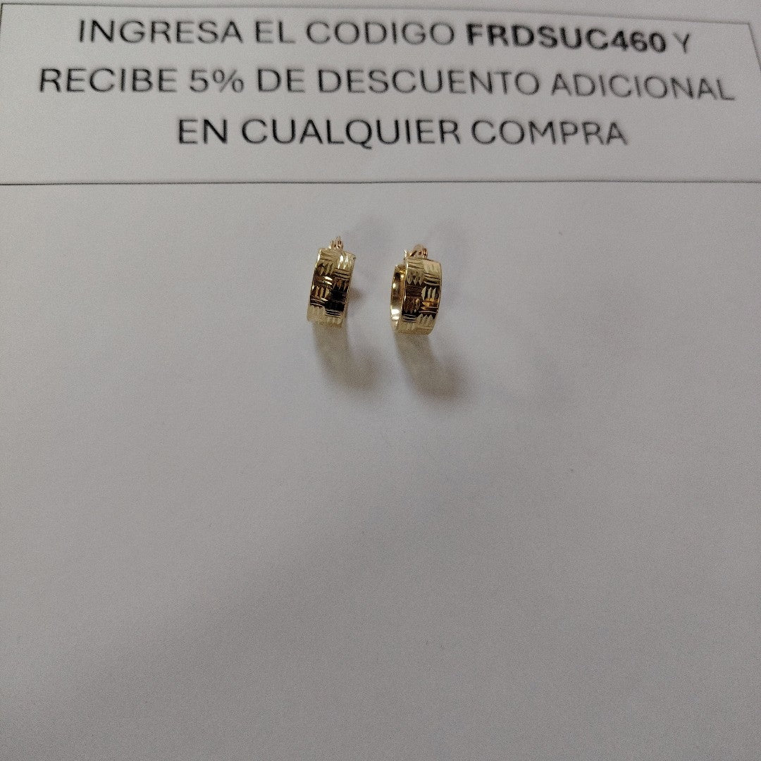 ARRACADAS ORO 10K 1.6 (NUEVO)