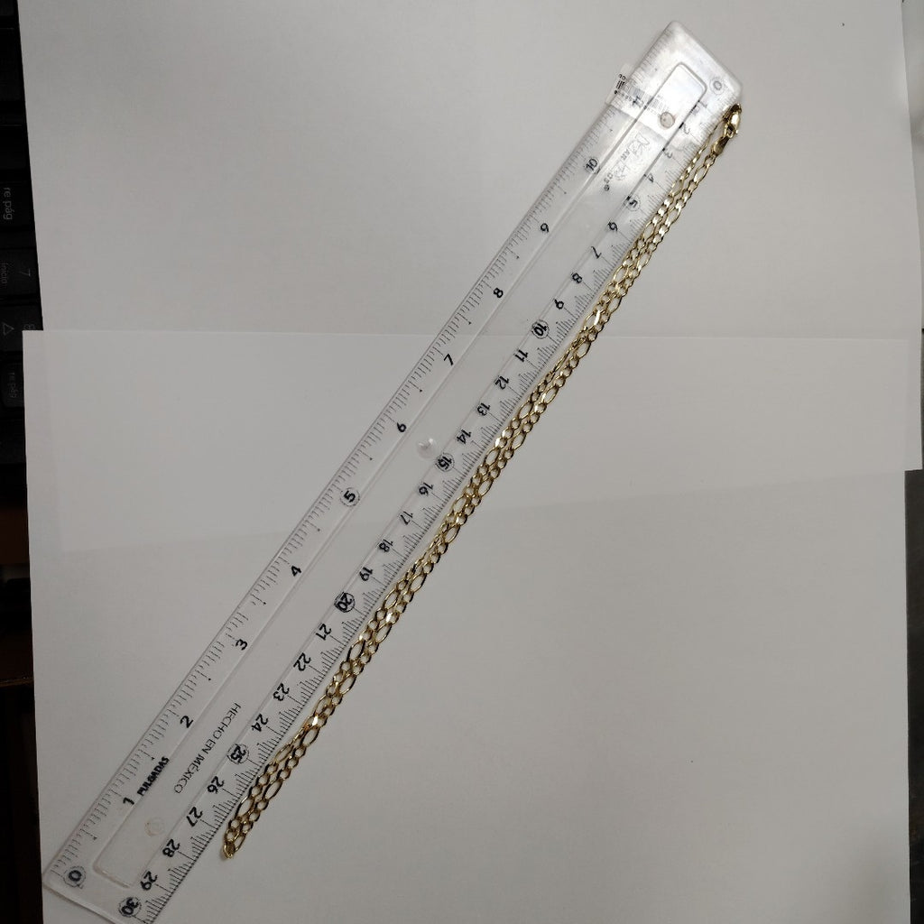 CADENA TEJIDO 3X1 14K 55 CM 8.3 GR (NUEVO)