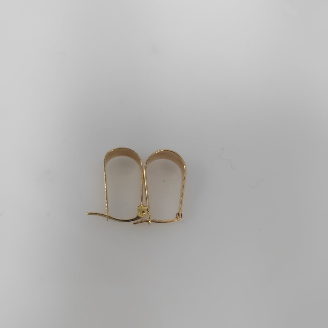 ARRACADAS PAR ORO 14 K 2 GRMS (SEMINUEVO)