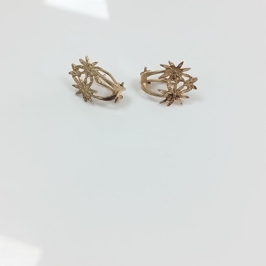 ARETES PAR ORO 14 K 2,50 GRMS (SEMINUEVO)