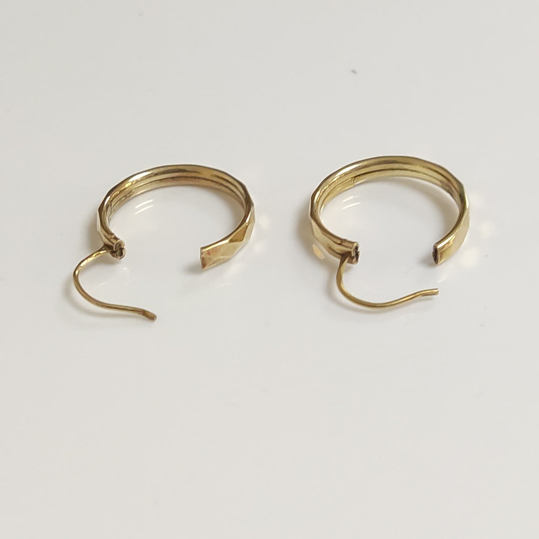 ARRACADAS PAR ORO 14 K 1,90 GRMS (SEMINUEVO)
