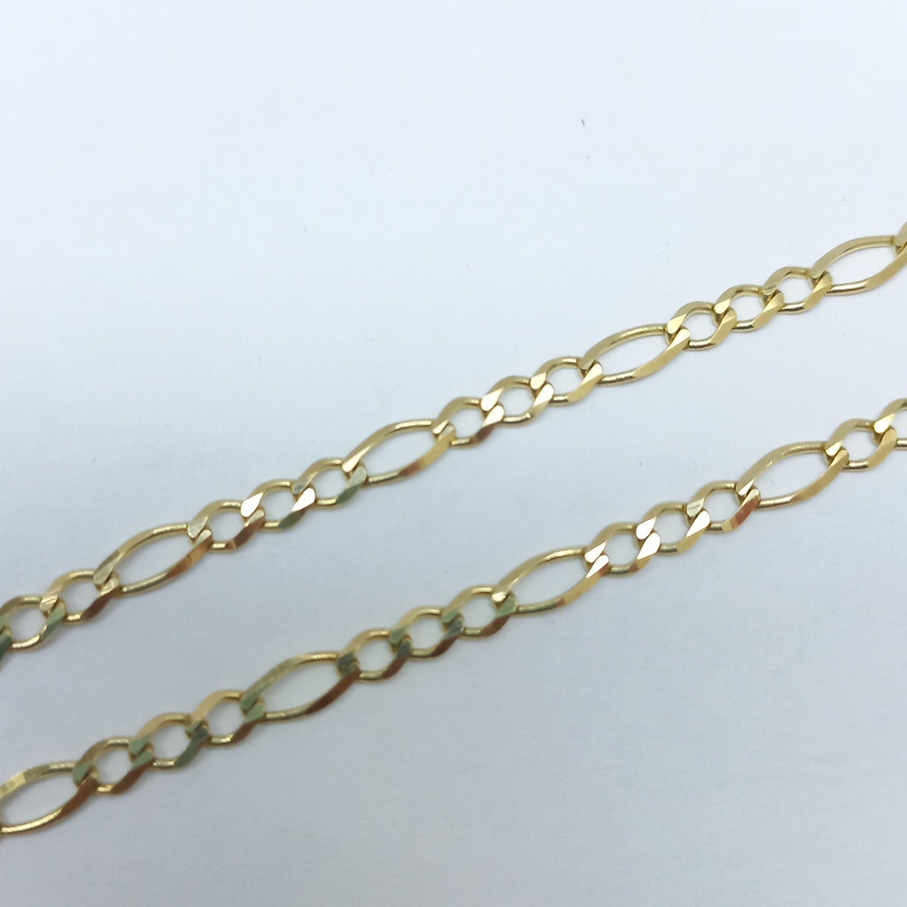 CADENA TEJIDO 3X1 14K 55 CM 8.2 GR (NUEVO)