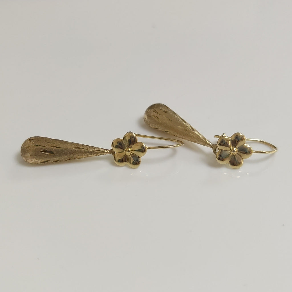 ARETES PAR ORO 10 K 1,50 GRMS (SEMINUEVO)