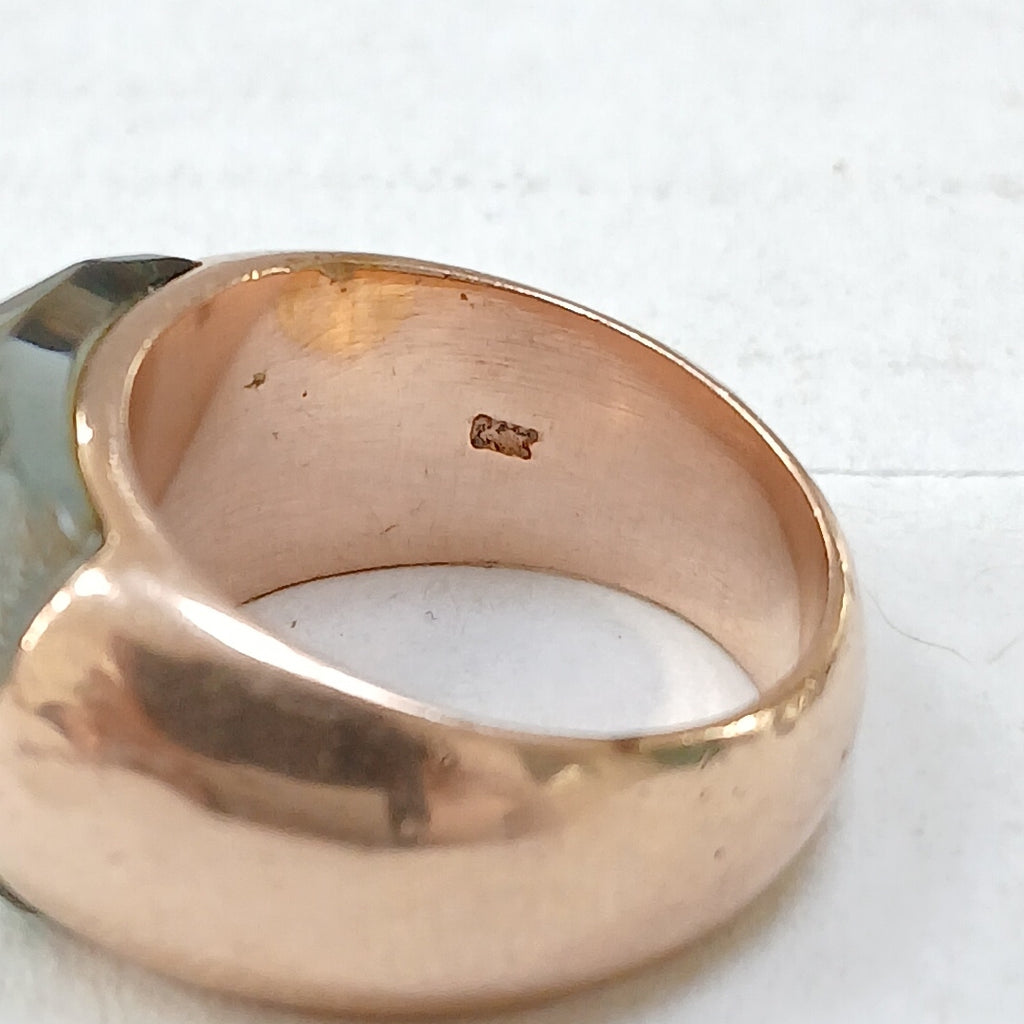 ANILLO ORO 14 K 14.2 GRMS (SEMINUEVO)