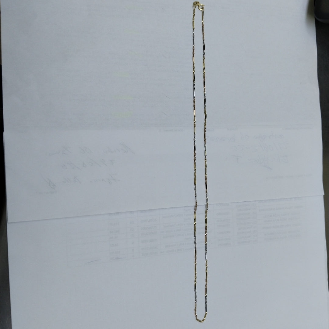 CADENA ORO 14 K 2.4 GRMS (SEMINUEVO)