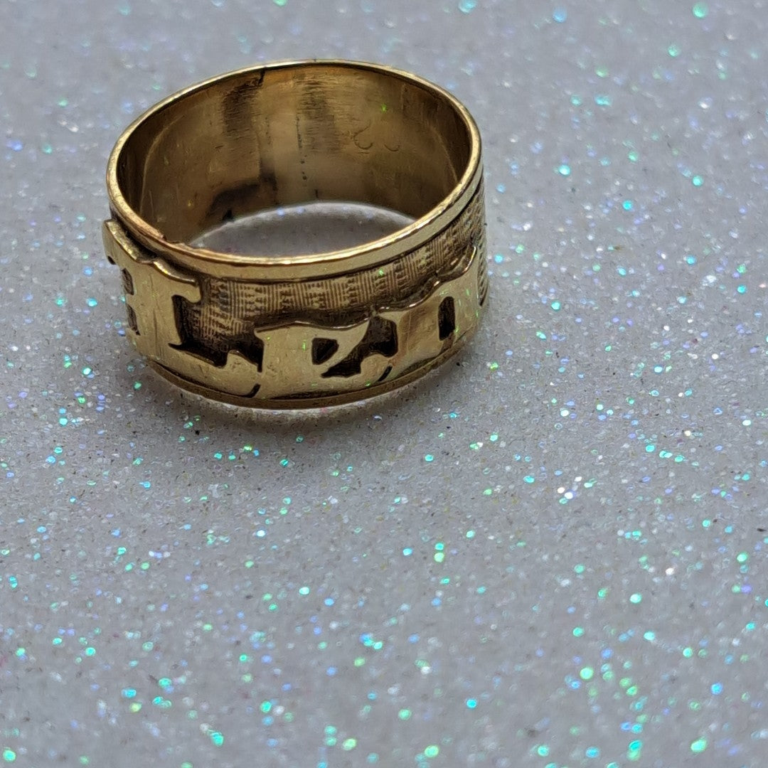 ARGOLLA ORO 14 K 4,00 GRMS (SEMINUEVO)