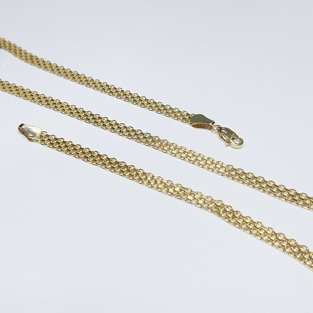 CADENA ESPECIAL 14K 50 CM 11.5 GR (NUEVO)
