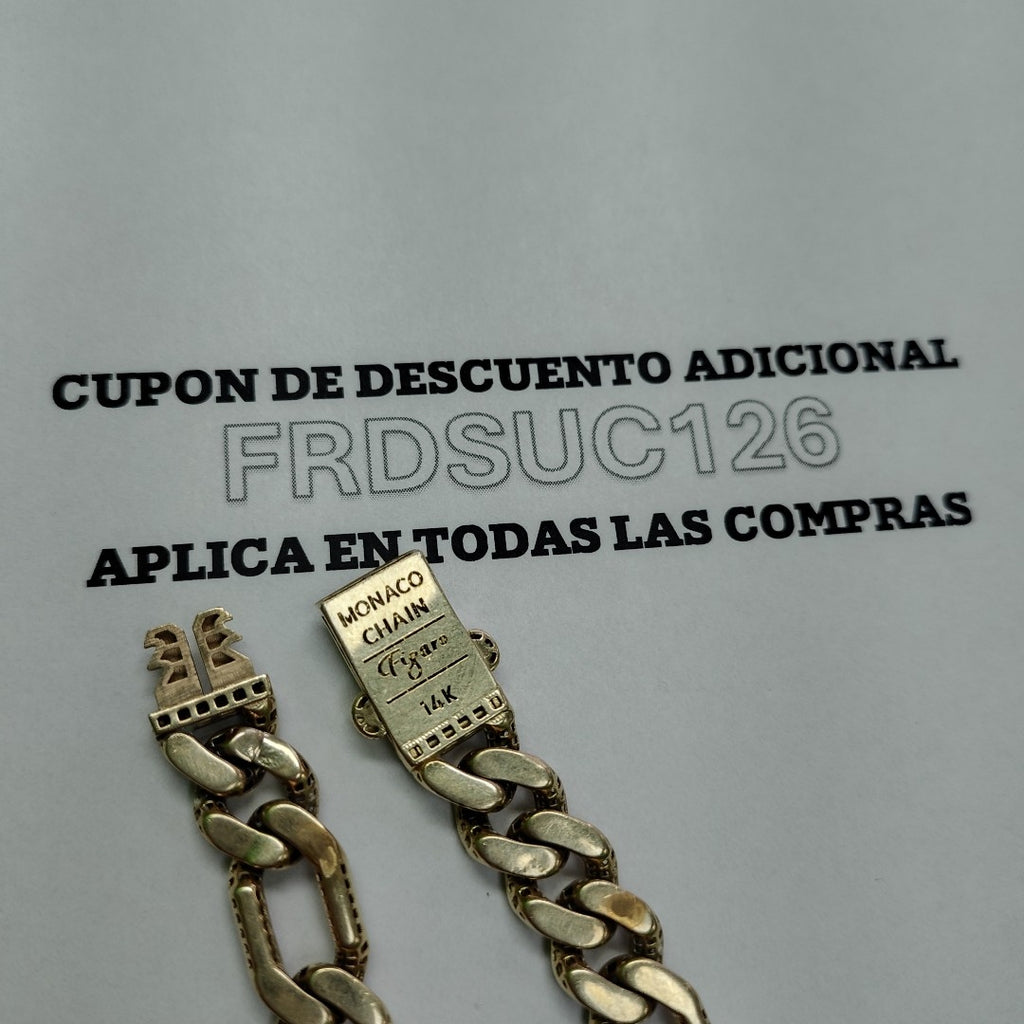 PULSERA ORO 14 K 17.1 GRMS (SEMINUEVO)