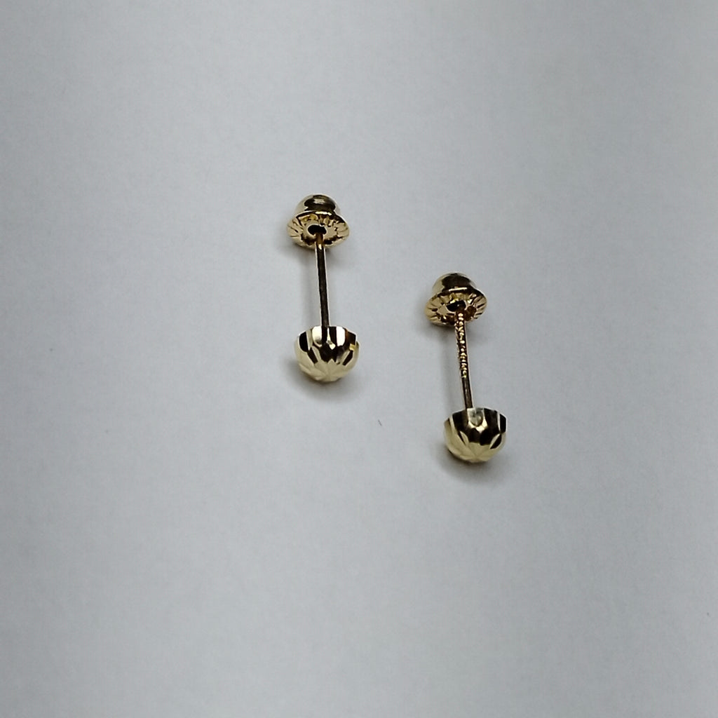 BROQUELES BROQUEL FIG HONGO 14K 0.17 GR (NUEVO)