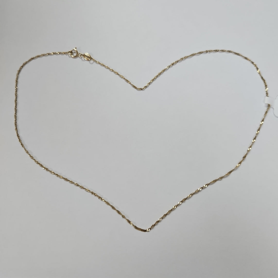 CADENA ORO 10 K 1.2 GRMS (SEMINUEVO)