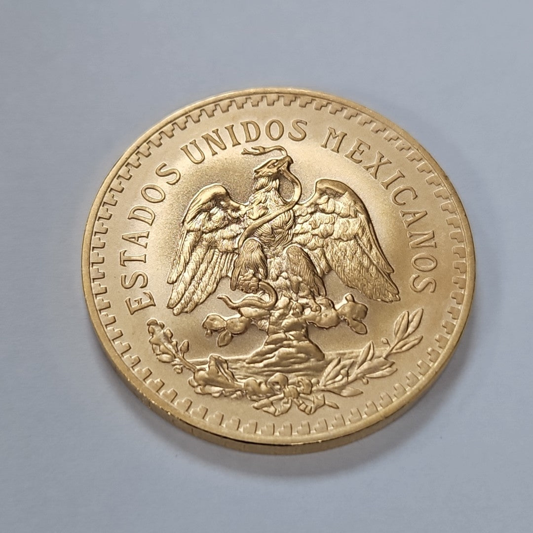 K1 41,67 GRMS 21 K IDENTIFICACIÓN MONEDA NOMINATIVA MONEDAS PESOS 50 PESOS (SEMINUEVO)