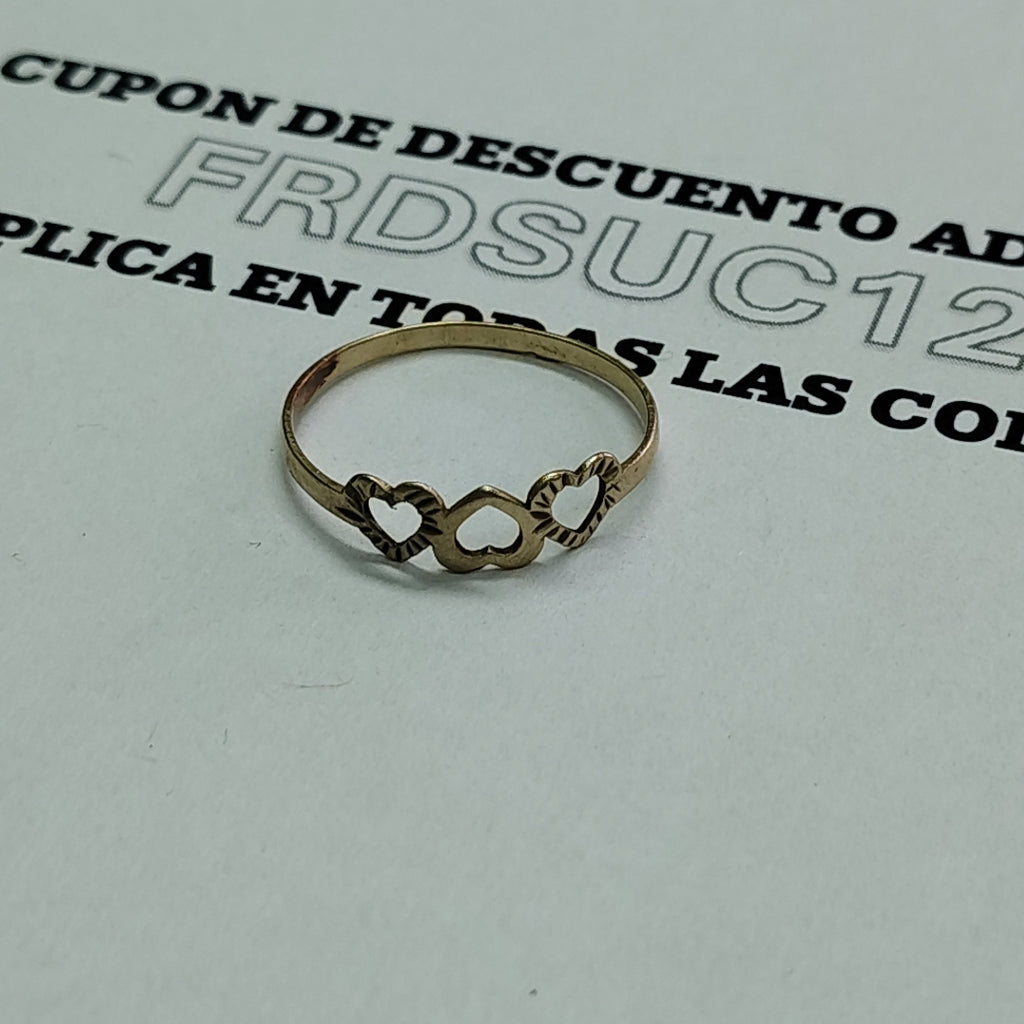 ANILLITO ORO 10 K 0.7 GRMS (SEMINUEVO)