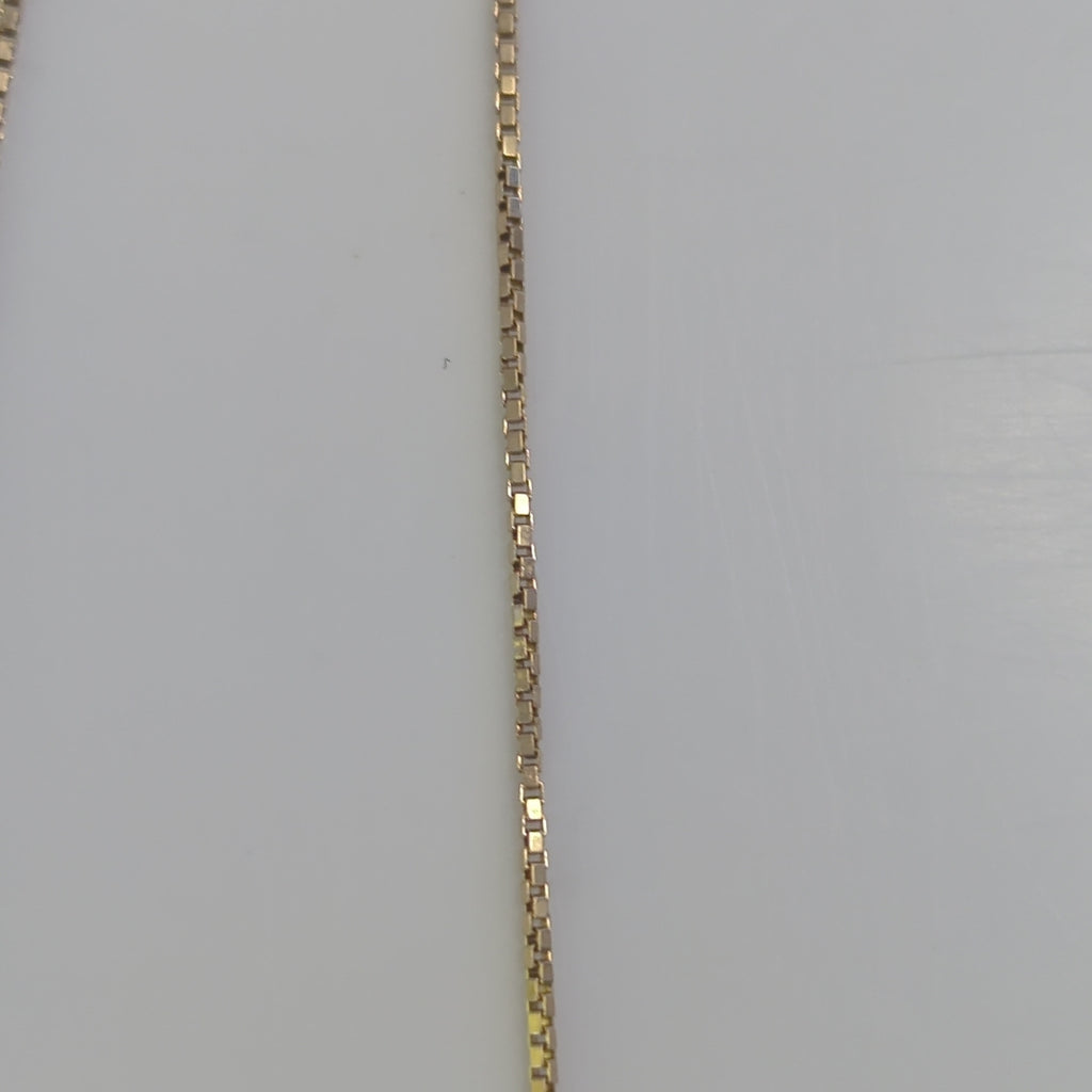 CADENA, COLLAR ORO 10 K 3.2 GRMS (SEMINUEVO)