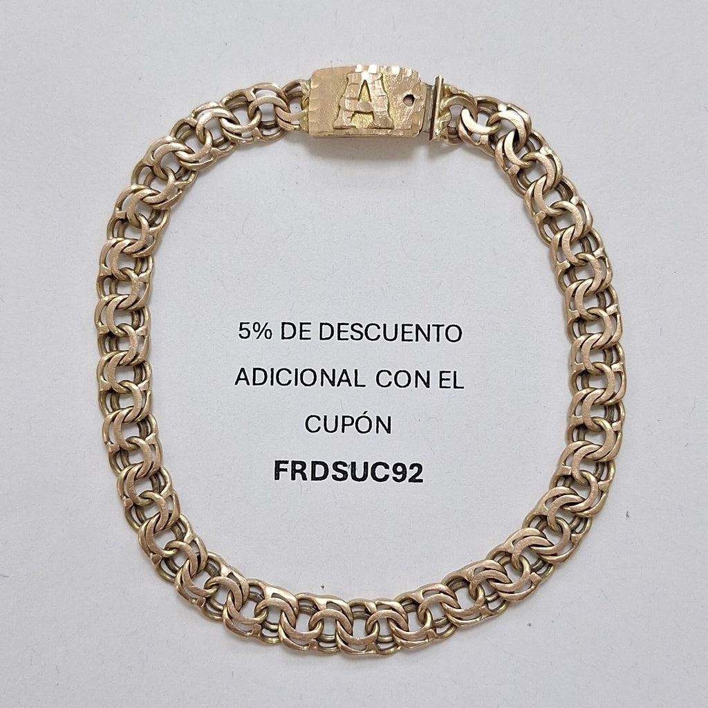 PULSERA ORO 10 K 10.4 GRMS (SEMINUEVO)