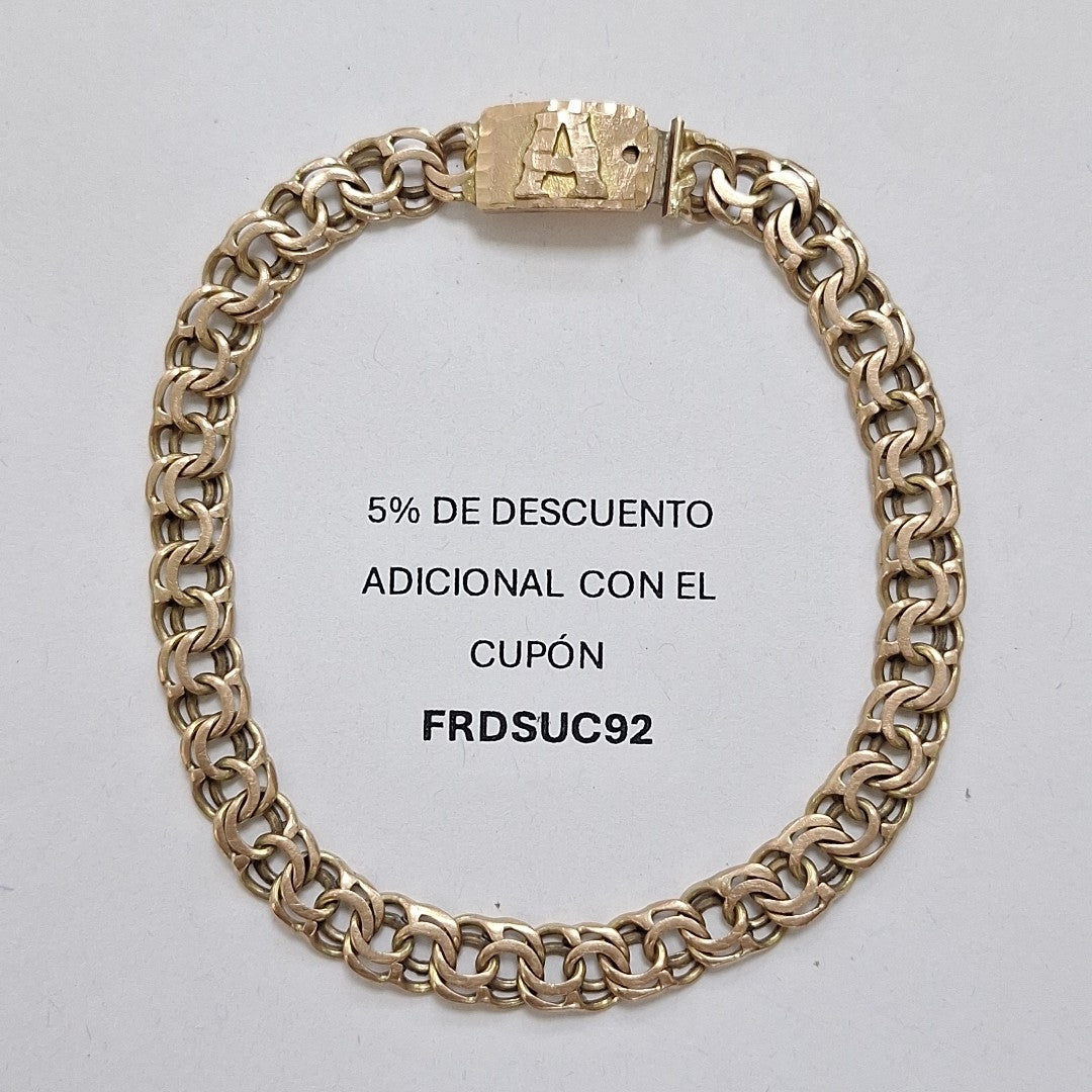 PULSERA ORO 10 K 10.4 GRMS (SEMINUEVO)