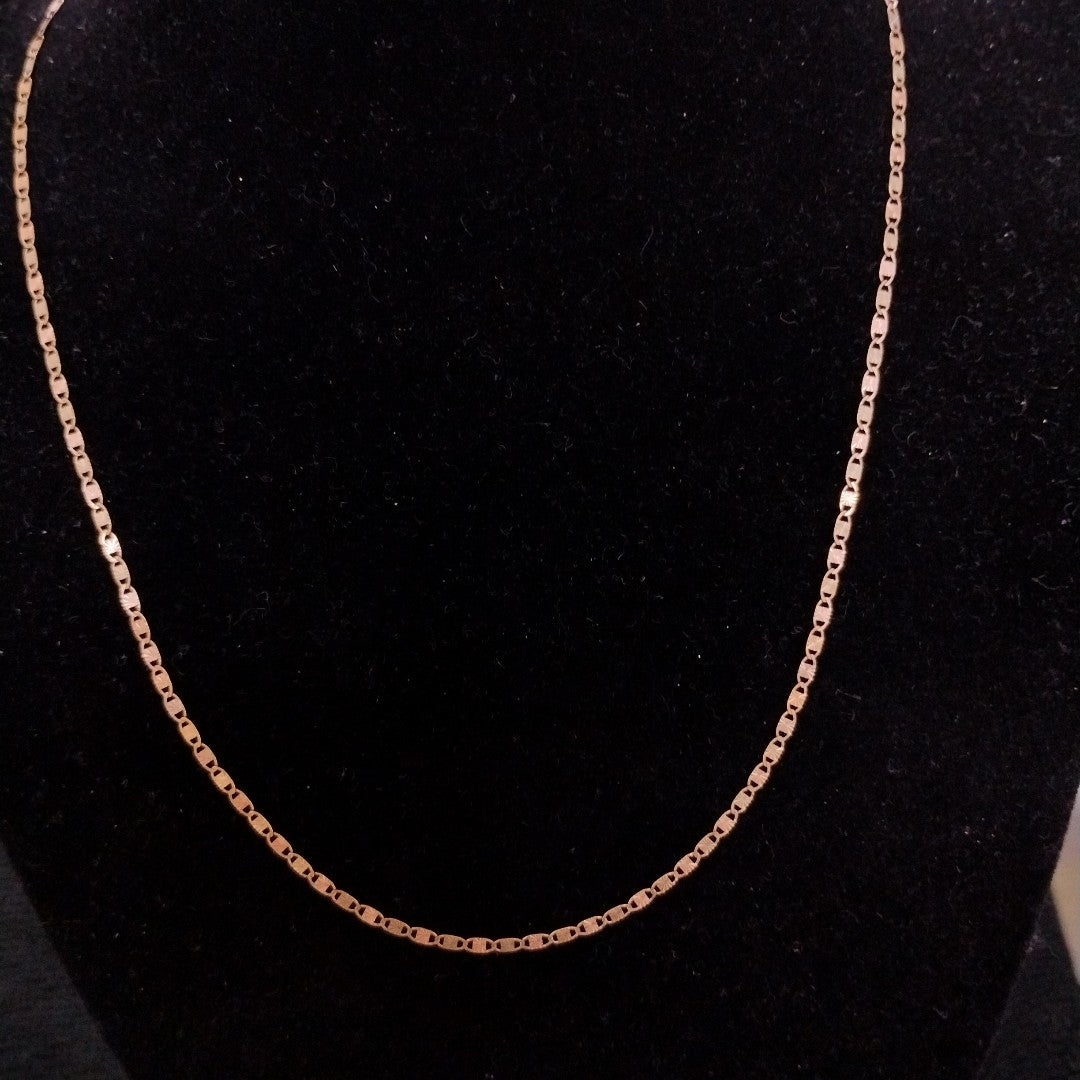 CADENA ORO COMBINADO 10 K 1.4 GRMS (SEMINUEVO)