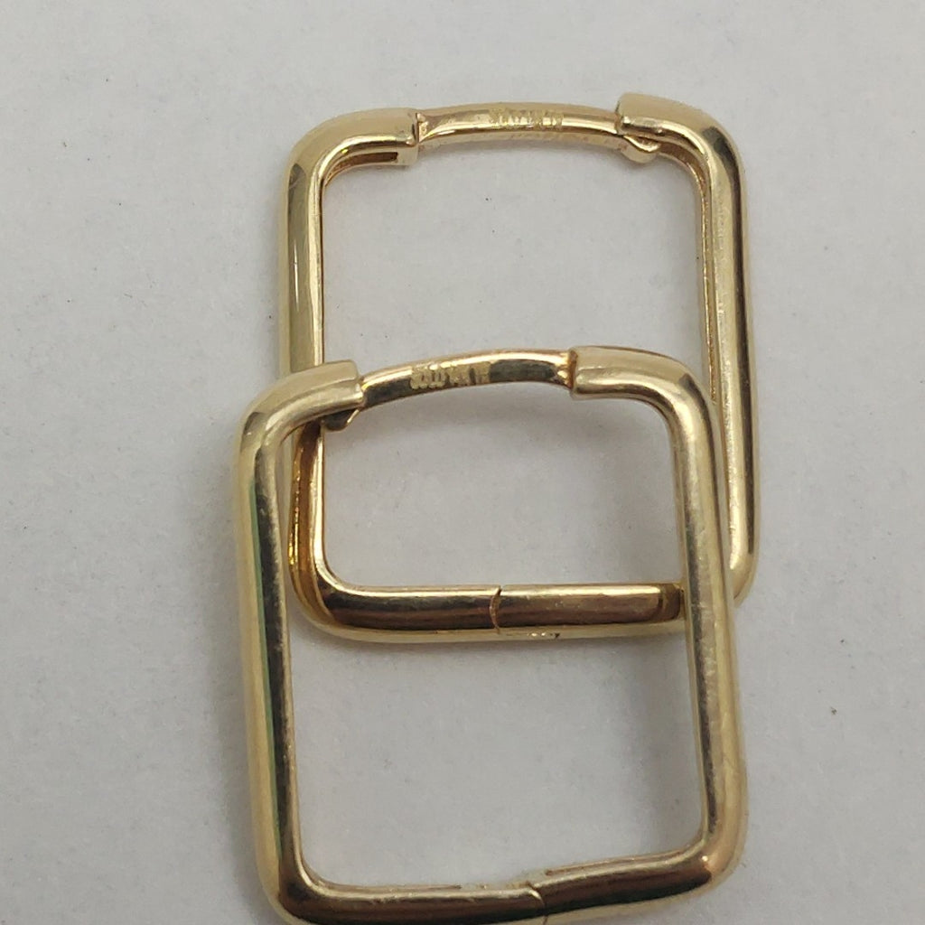 ARRACADAS PAR ORO 14 K 1.6 GRMS (SEMINUEVO)