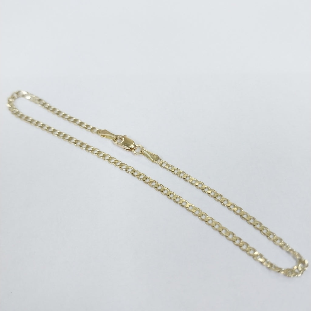 PULSERA BARBADA 14K 21 CM 2.3 GR (NUEVO)
