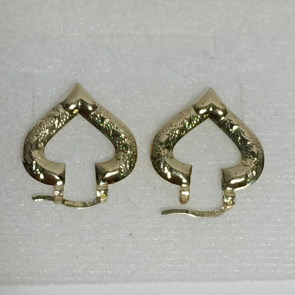 ARETES ARRACADAS 14K 1.8 GR (NUEVO)