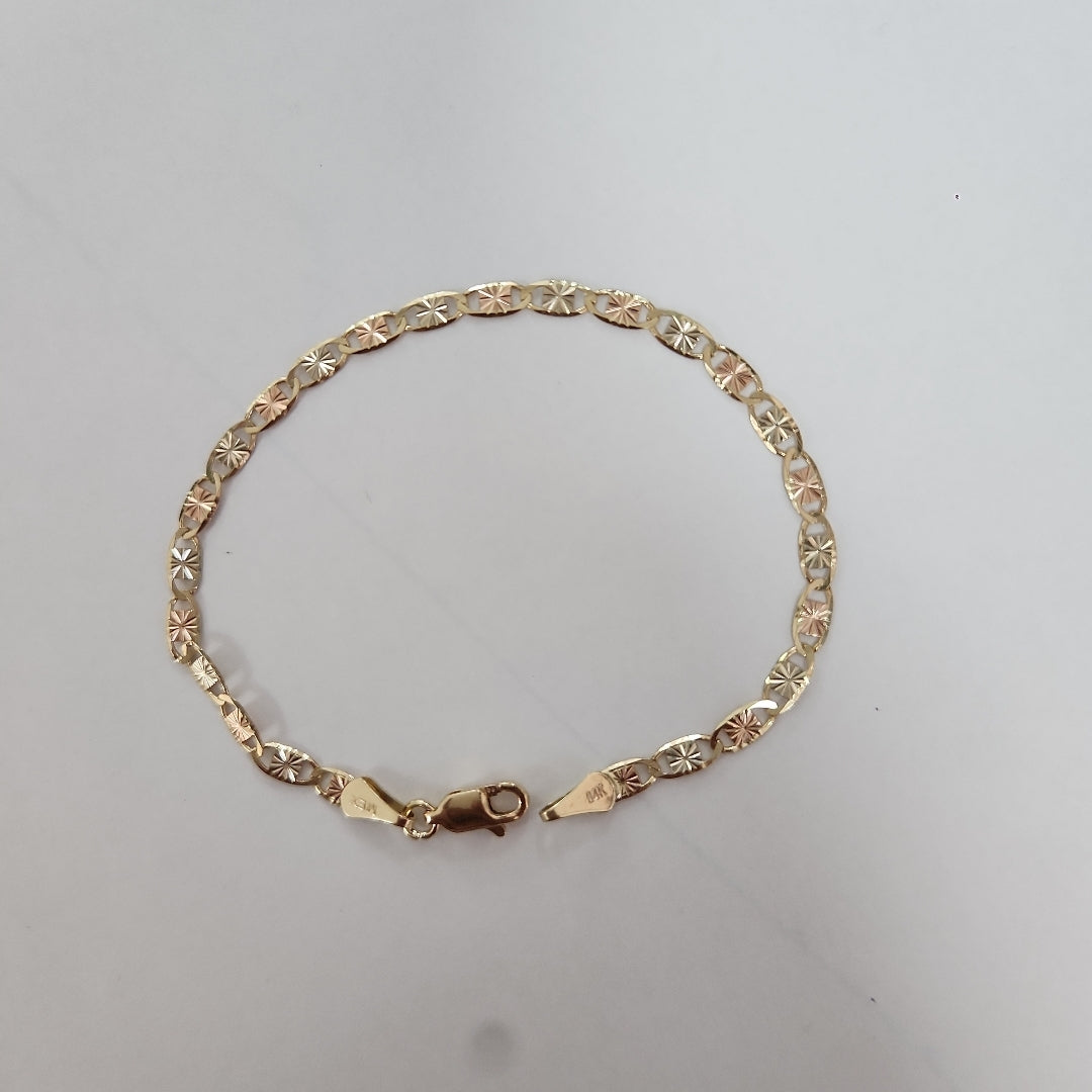 PULSERA GUCHI 14K 18 CM 2.9 GR (NUEVO)