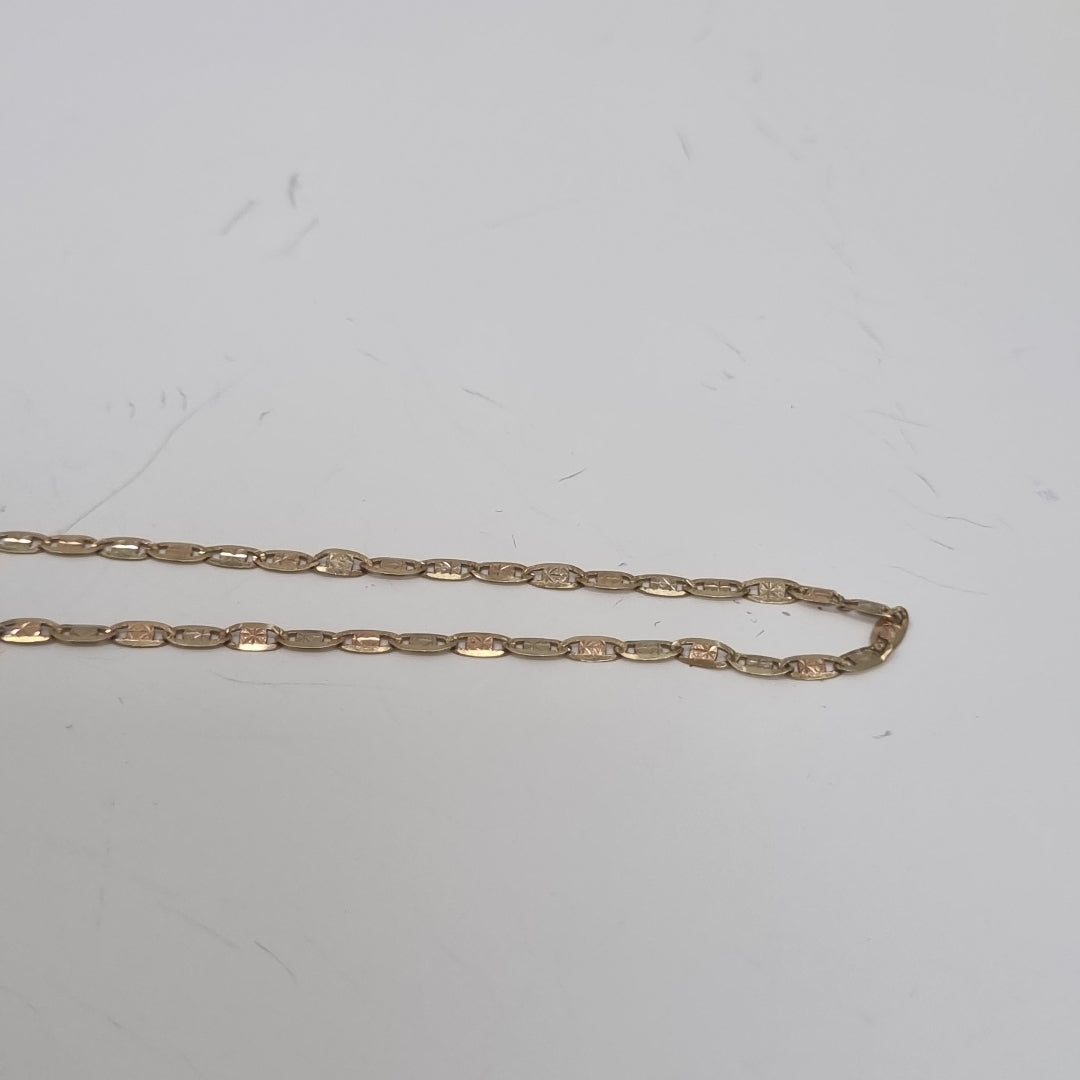 CADENA ORO 14 K 2,30 GRMS (SEMINUEVO)