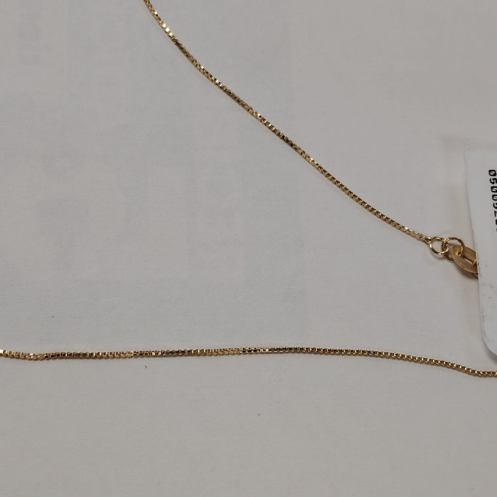 CADENA VENECIANO 14K 55 CM 1.7 GR (NUEVO)