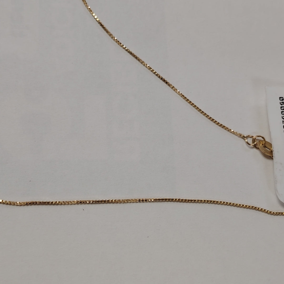 CADENA VENECIANO 14K 55 CM 1.7 GR (NUEVO)