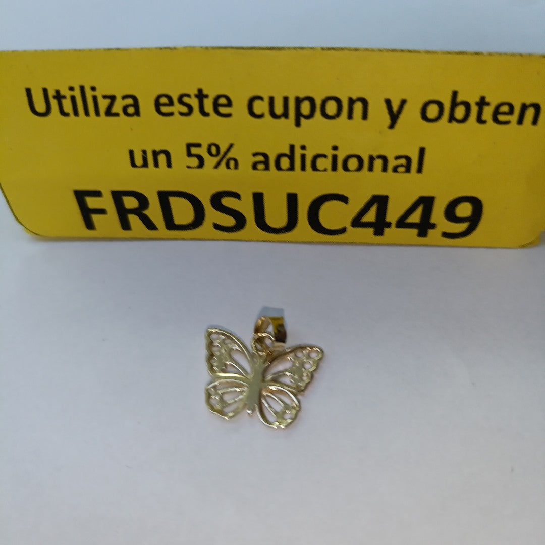 DIJE MARIPOSA 10K 0.8 GR (NUEVO)