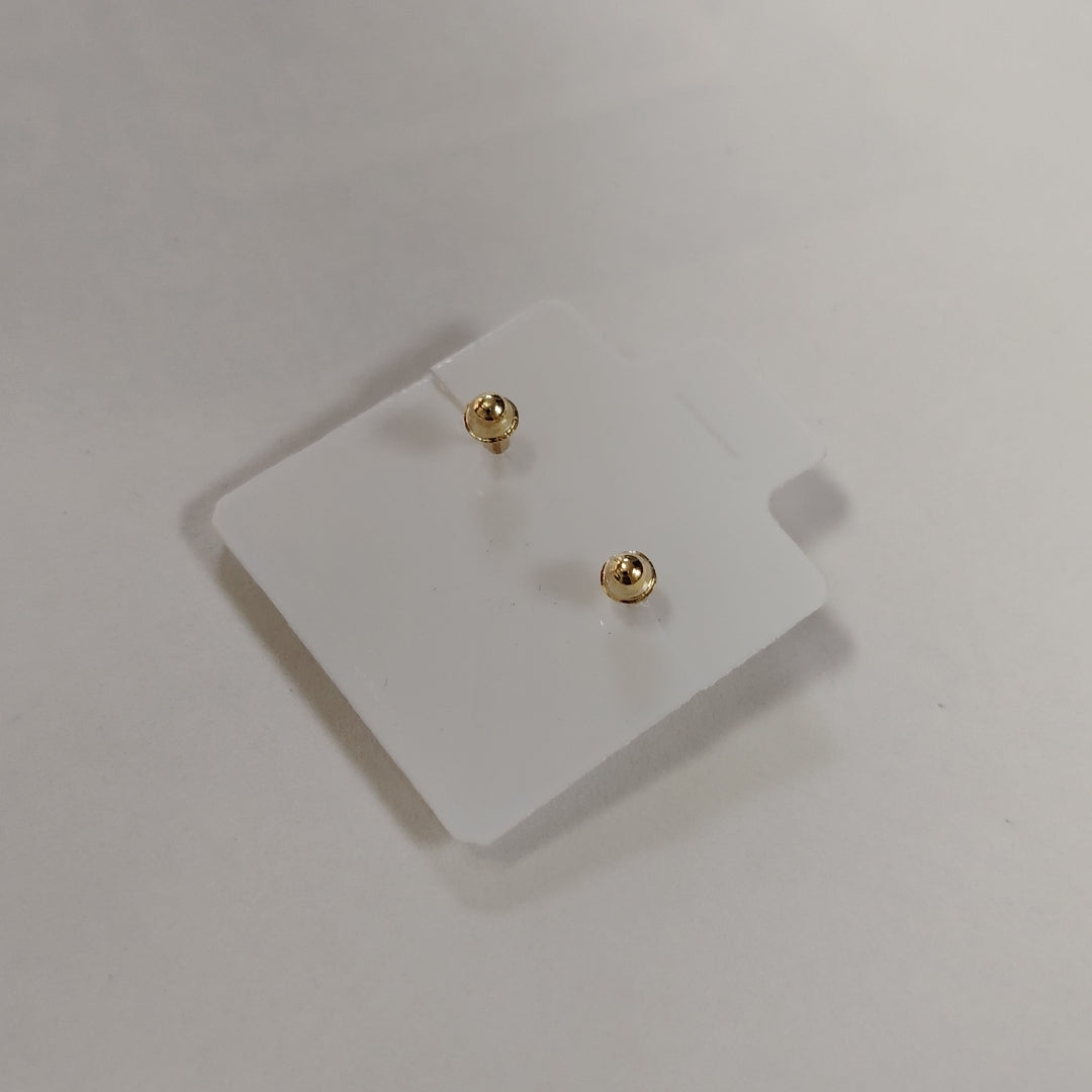 BROQUELES BROQUEL FIG FLOR C CIRCONIA 14K 0.2581 GR (NUEVO)