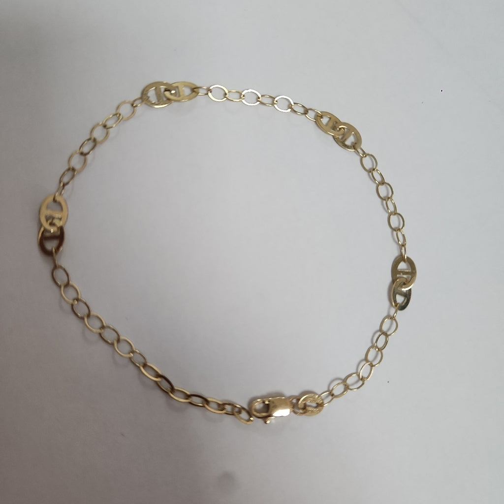 PULSERA ESPECIAL 14K 21 CM 1.8 GR (NUEVO)