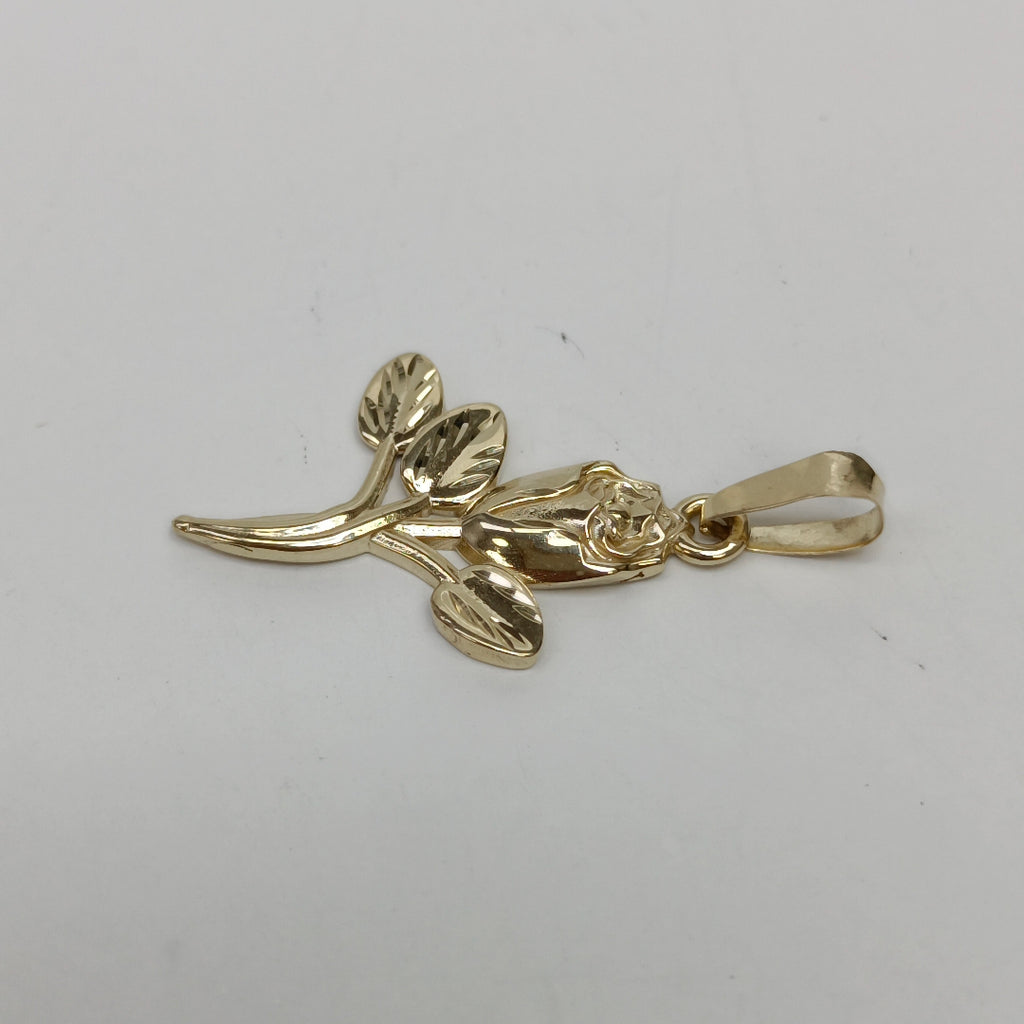 DIJE ROSA 10K 1.3 GR (NUEVO)