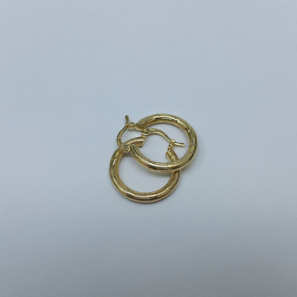 ARETES ARRACADAS 14K 2.7 GR (NUEVO)