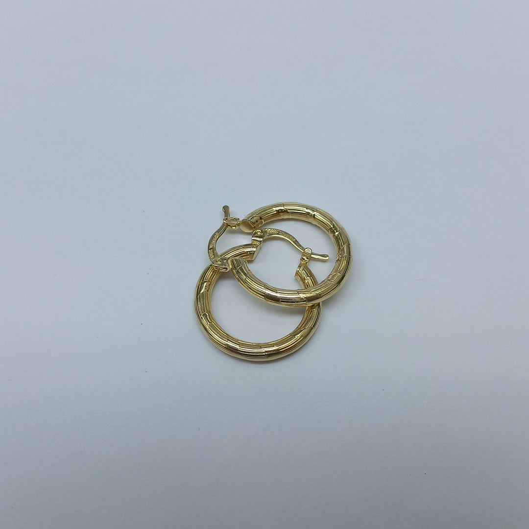 ARETES ARRACADAS 14K 2.7 GR (NUEVO)
