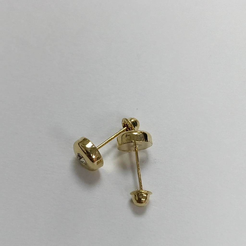 BROQUELES BROQUEL C CIRCONIA 14K 0.27 GR (NUEVO)