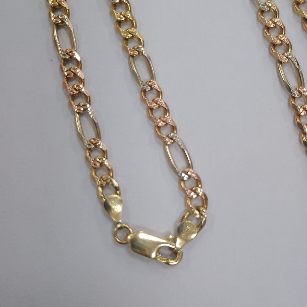 CADENA ORO COMBINADO 14 K 21.2 GRMS (SEMINUEVO)
