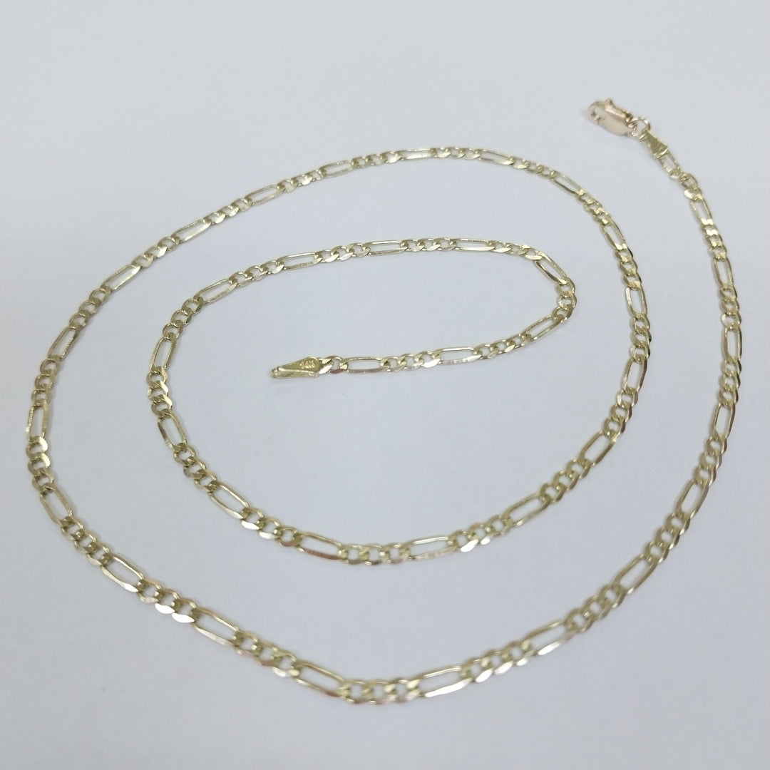 CADENA 3X1 14K 50 CM 4.6 GR (NUEVO)