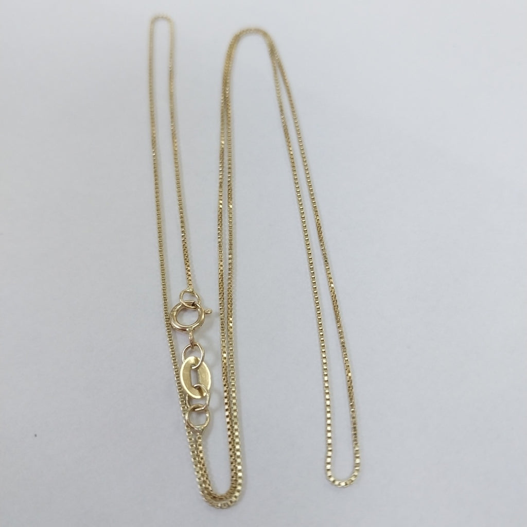 CADENA VENECIANO 14K 50 CM 1.6 GR (NUEVO)