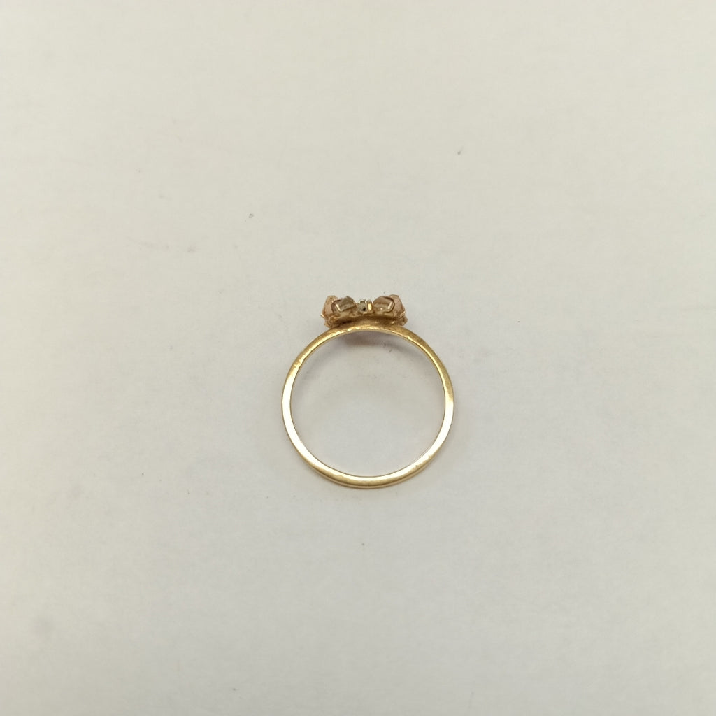 ANILLITO ORO, ORO COMBINADO 14 K 1.4 GRMS (SEMINUEVO)