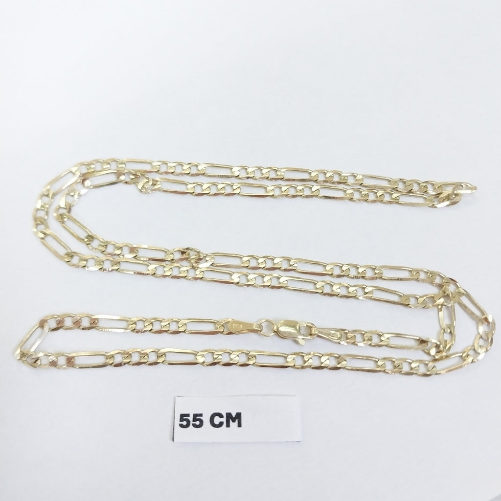 CADENA 3X1 14K 55 CM 7.2 GR (NUEVO)
