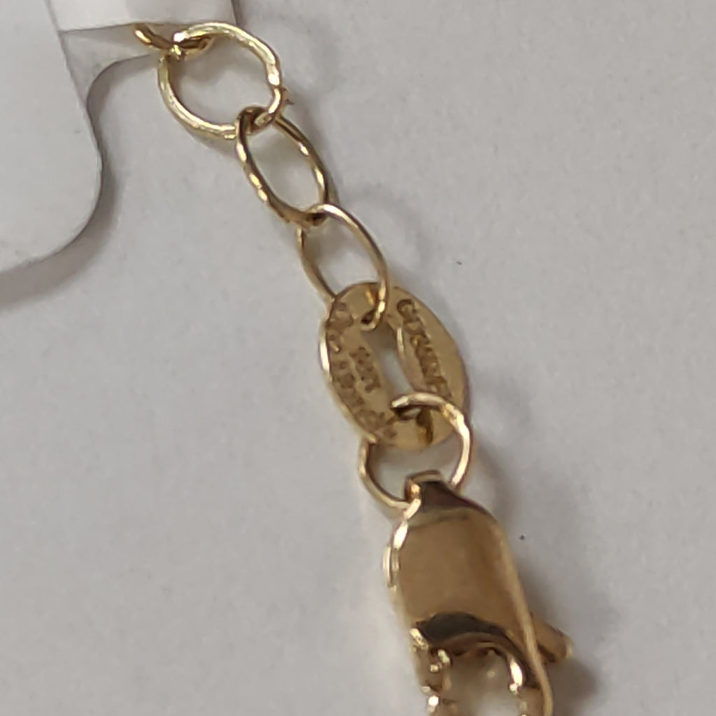 PULSERA ESPECIAL 14K 21 CM 1.8 GR (NUEVO)