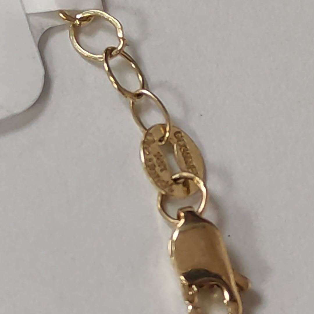 PULSERA ESPECIAL 14K 21 CM 1.8 GR (NUEVO)