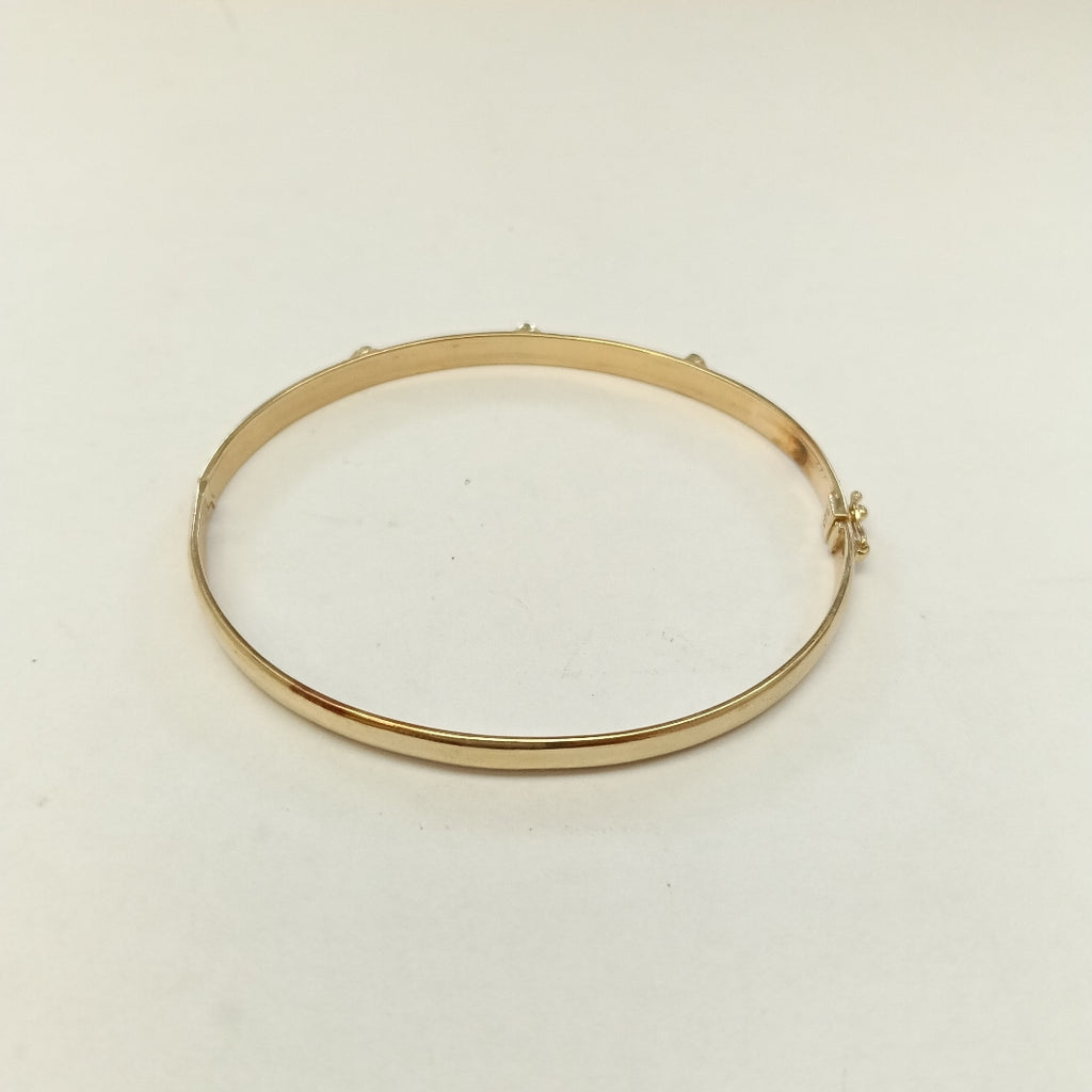 PULSERA RIGIDA ORO 14 K 7.9 GRMS (SEMINUEVO)